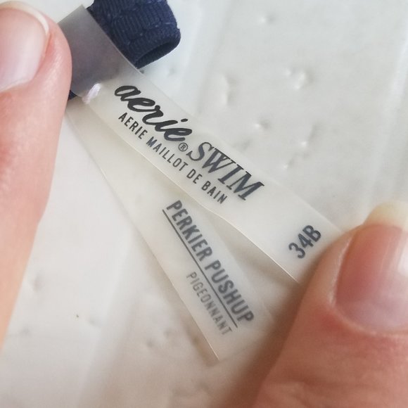 aerie swim push up bikini top NWOT - Picture 2 of 3